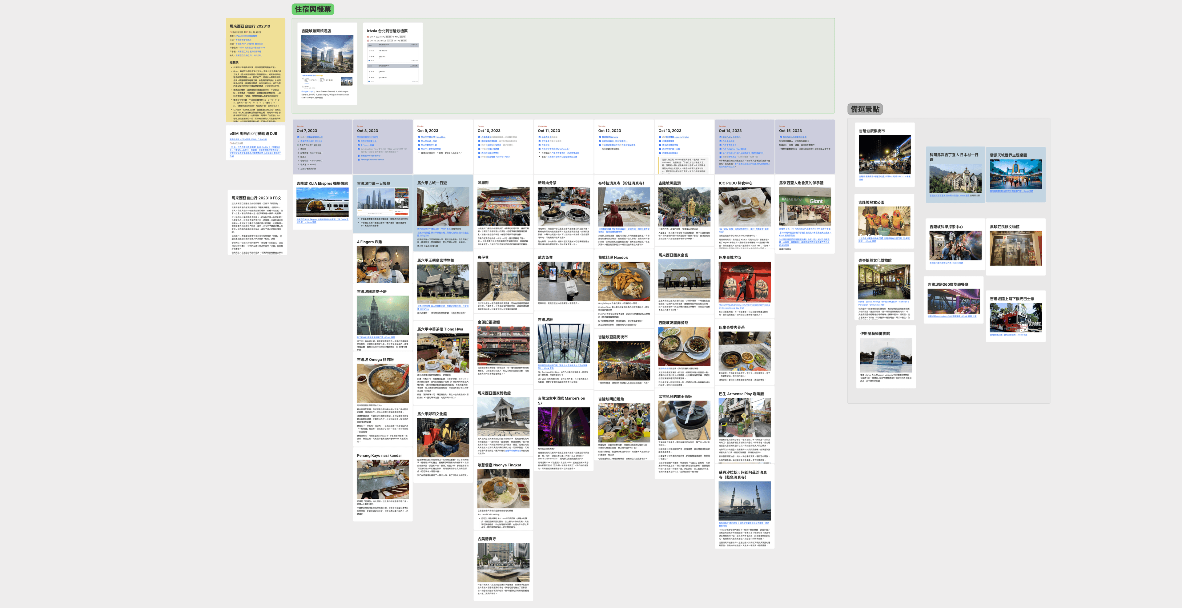 旅行三合一:規劃、日誌與行程